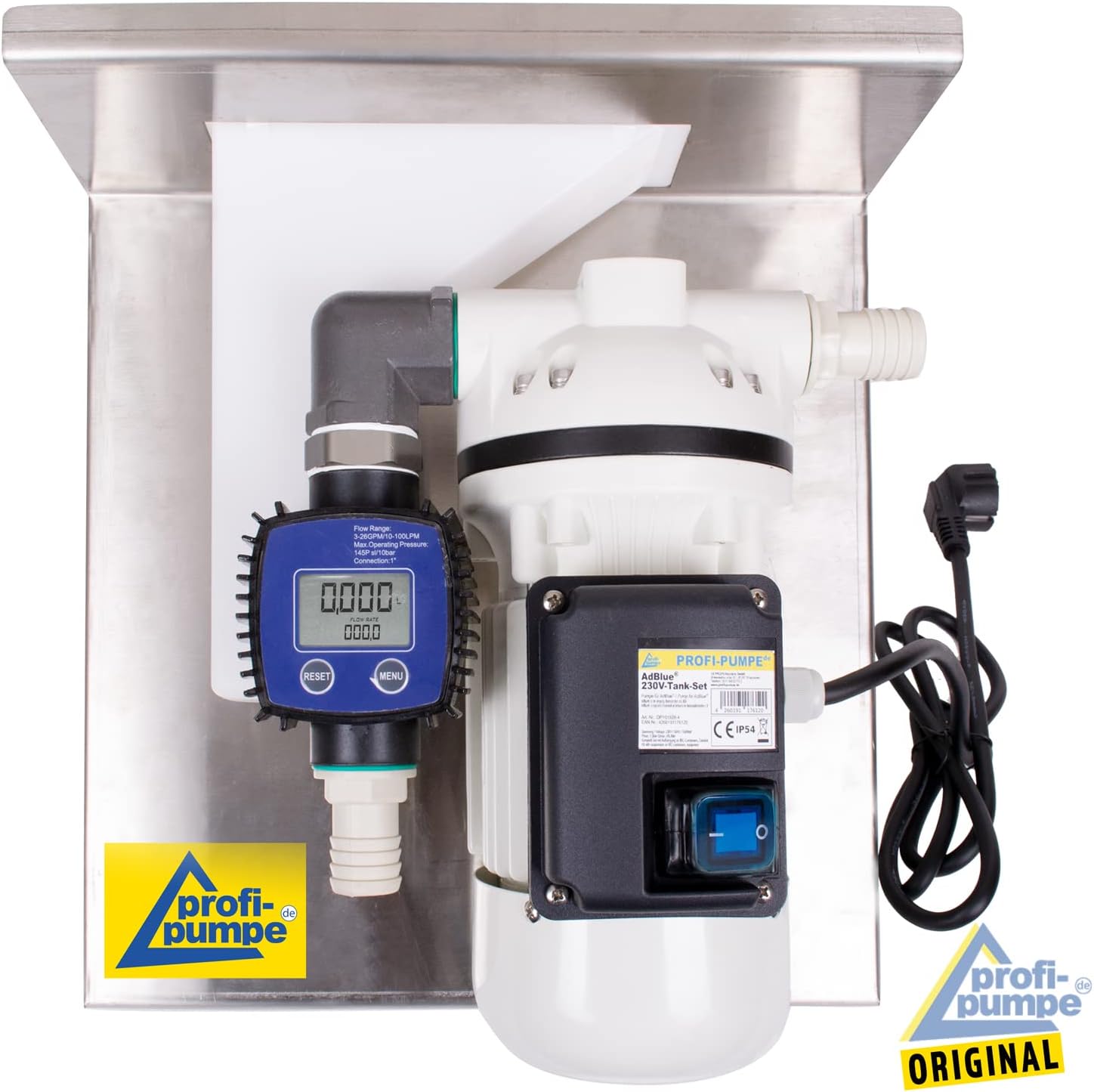 Električna pumpa za AdBlue® s mjeračem protoka (40 L/min) – IBC sustav, 230 V - Slika 5